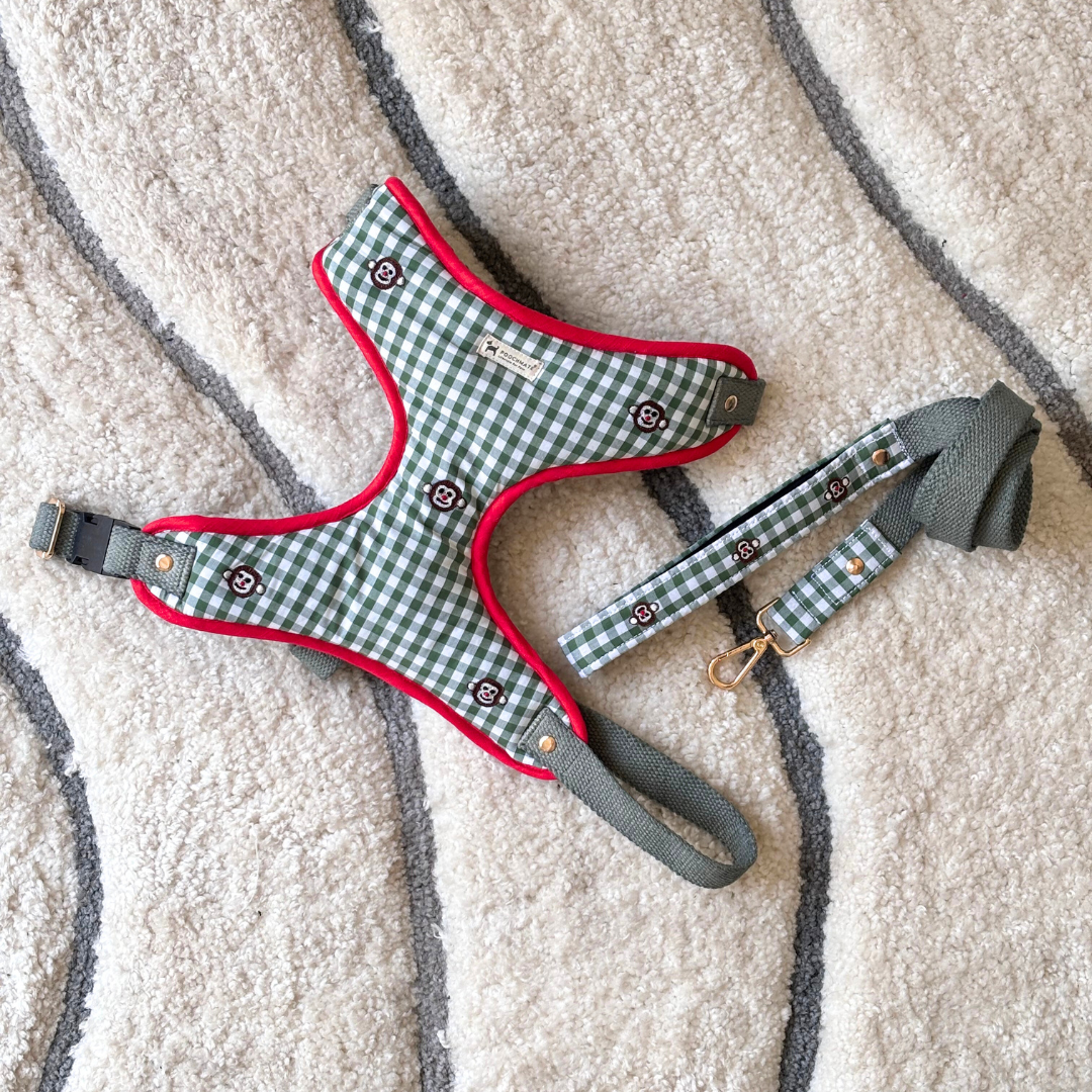 Cotton Dog Harness & Leash Dubai | PoochMate Harness