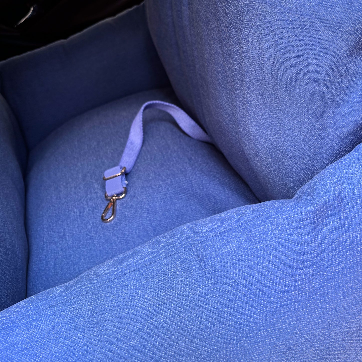 PoochMate Travel Bed for Large Dogs : Blue