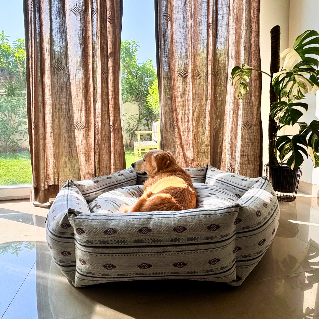 Large Round Dog Beds | Washable large dog beds Dubai
