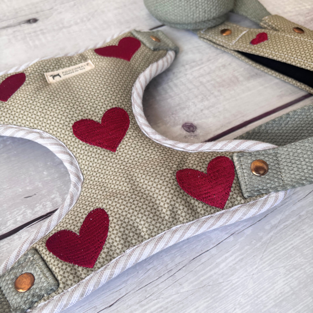 Cotton dog Harness | Adjustable dog Harness online UAE