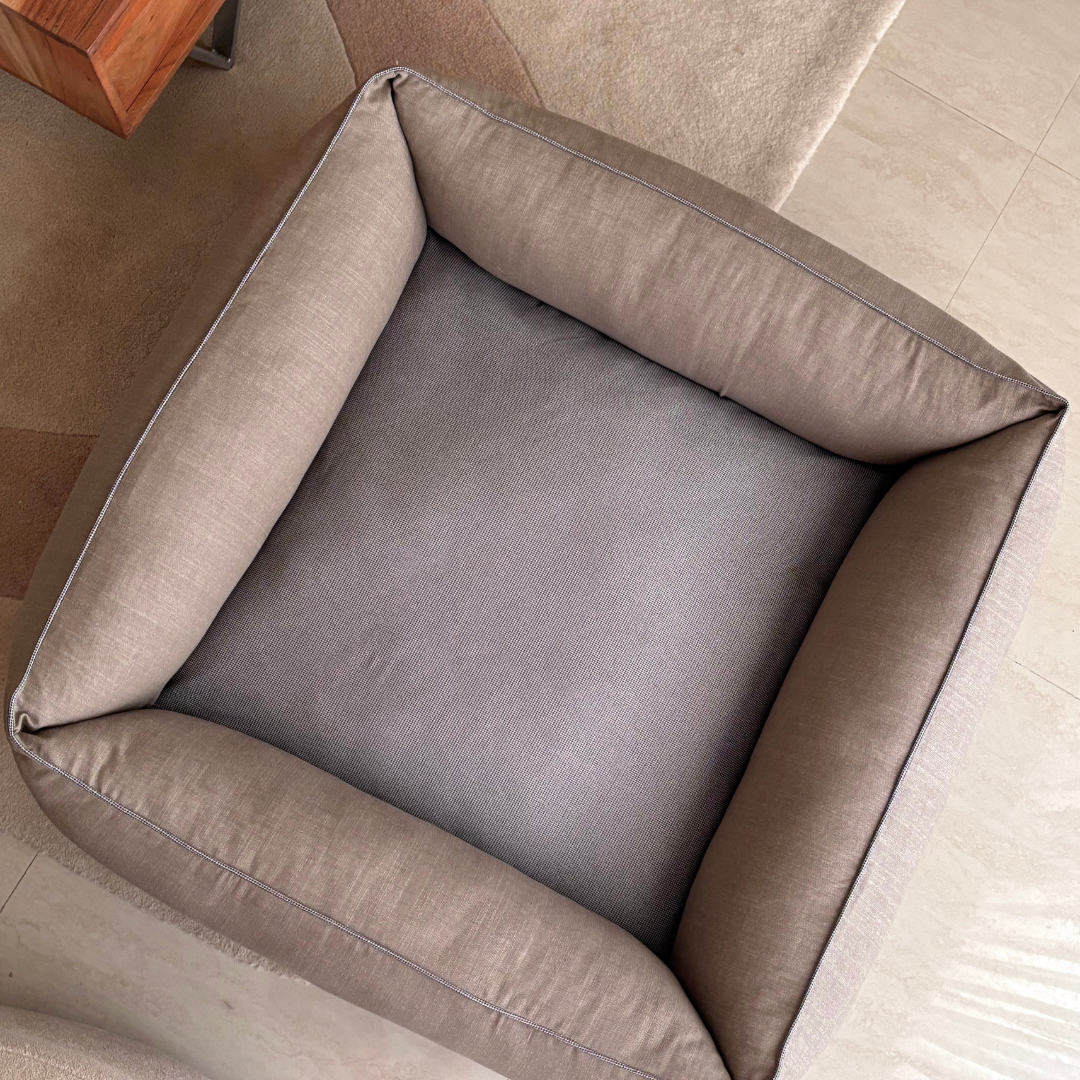 Linen Large Dog Beds | Best Dog Beds in Dubai