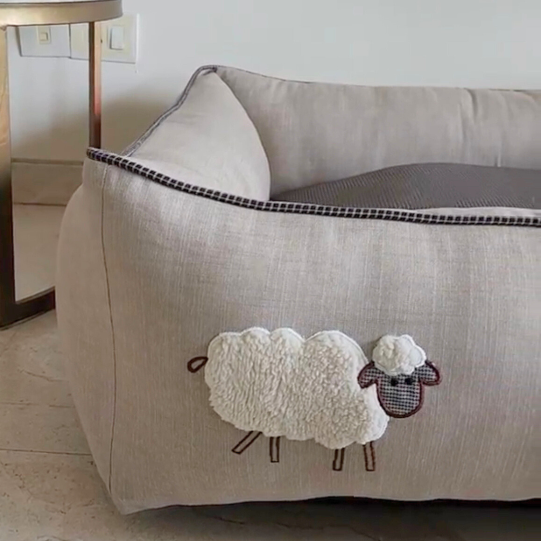 Washable dog beds online Dubai Luxury Dog Beds by PoochMate UAE