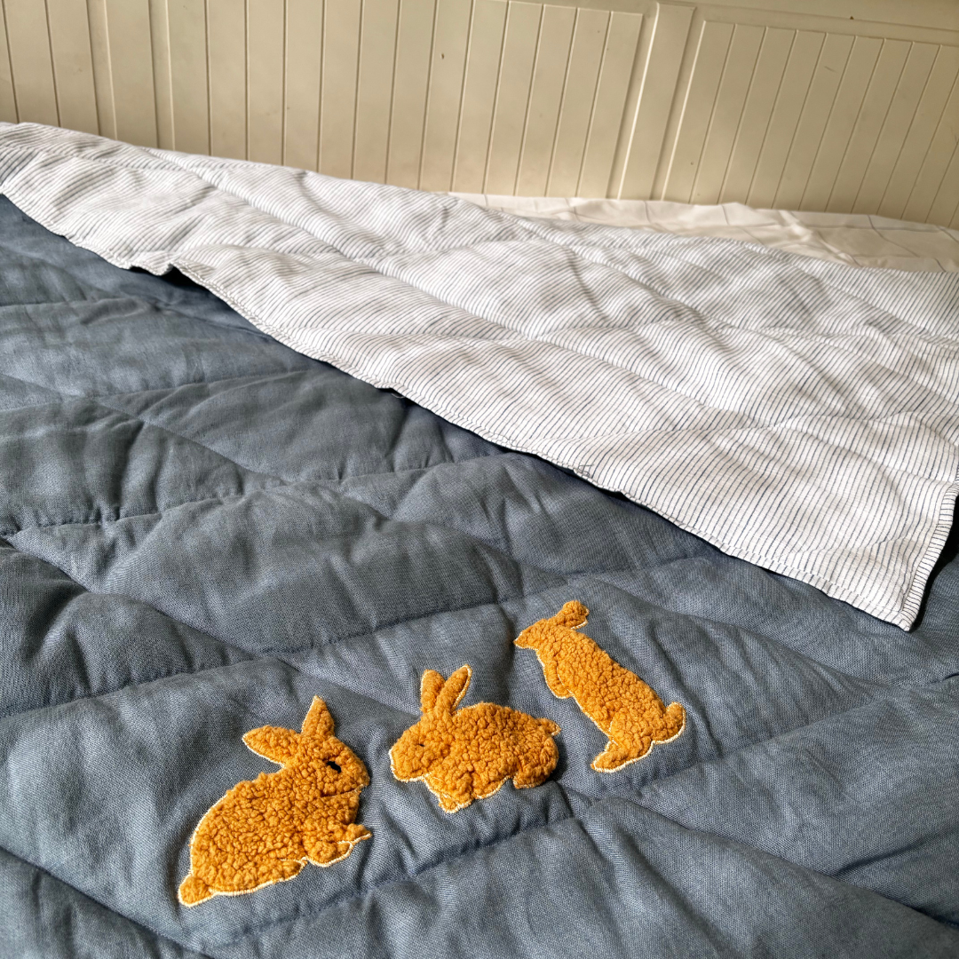 Soft cotton dog blankets in Dubai | Linen dog blankets online Dubai
