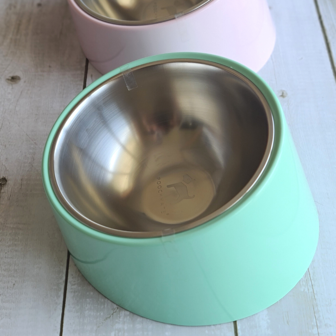 Flat faced dog bowls | Slant dog bowls online Dubai