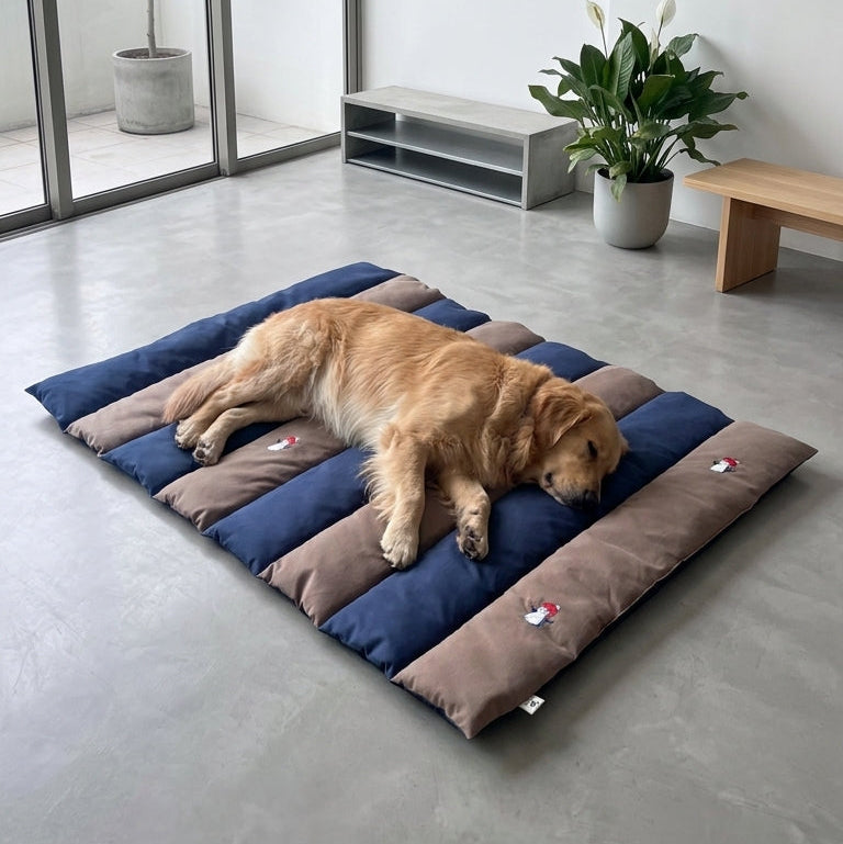 Cotton pet mats Dubai | Dog sleeping mat online UAE| Thick cotton crate mats for dogs Dubai | PoochMateUAE