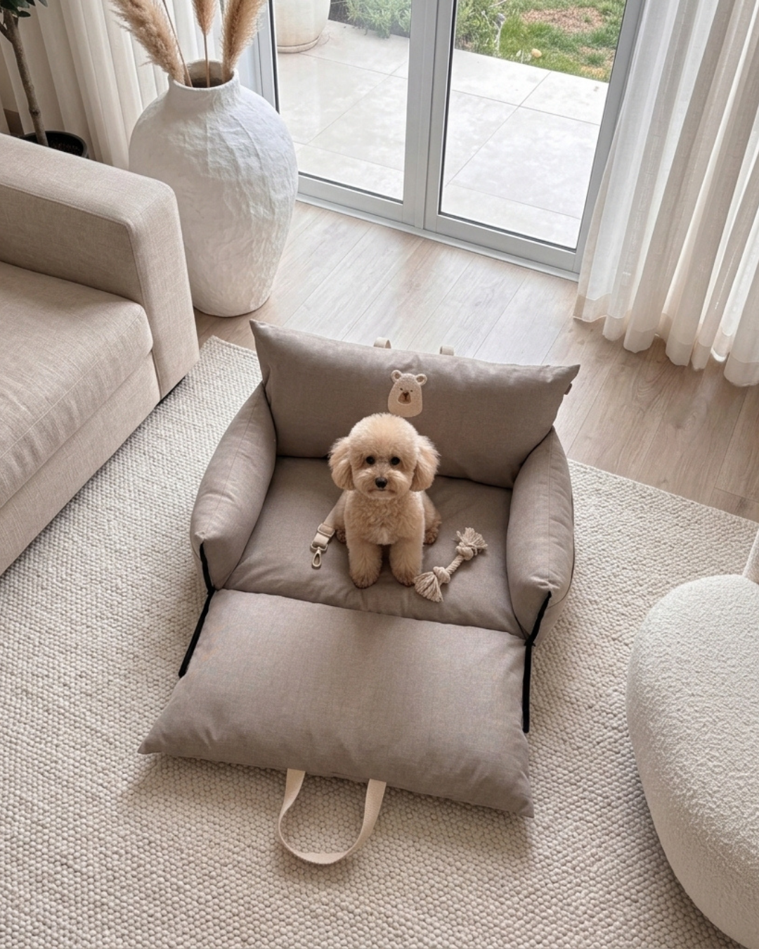Dog Travel Beds Dubai | Small dog car seats online Dubai | PoochMate UAE| PoochMate Travel Bed 