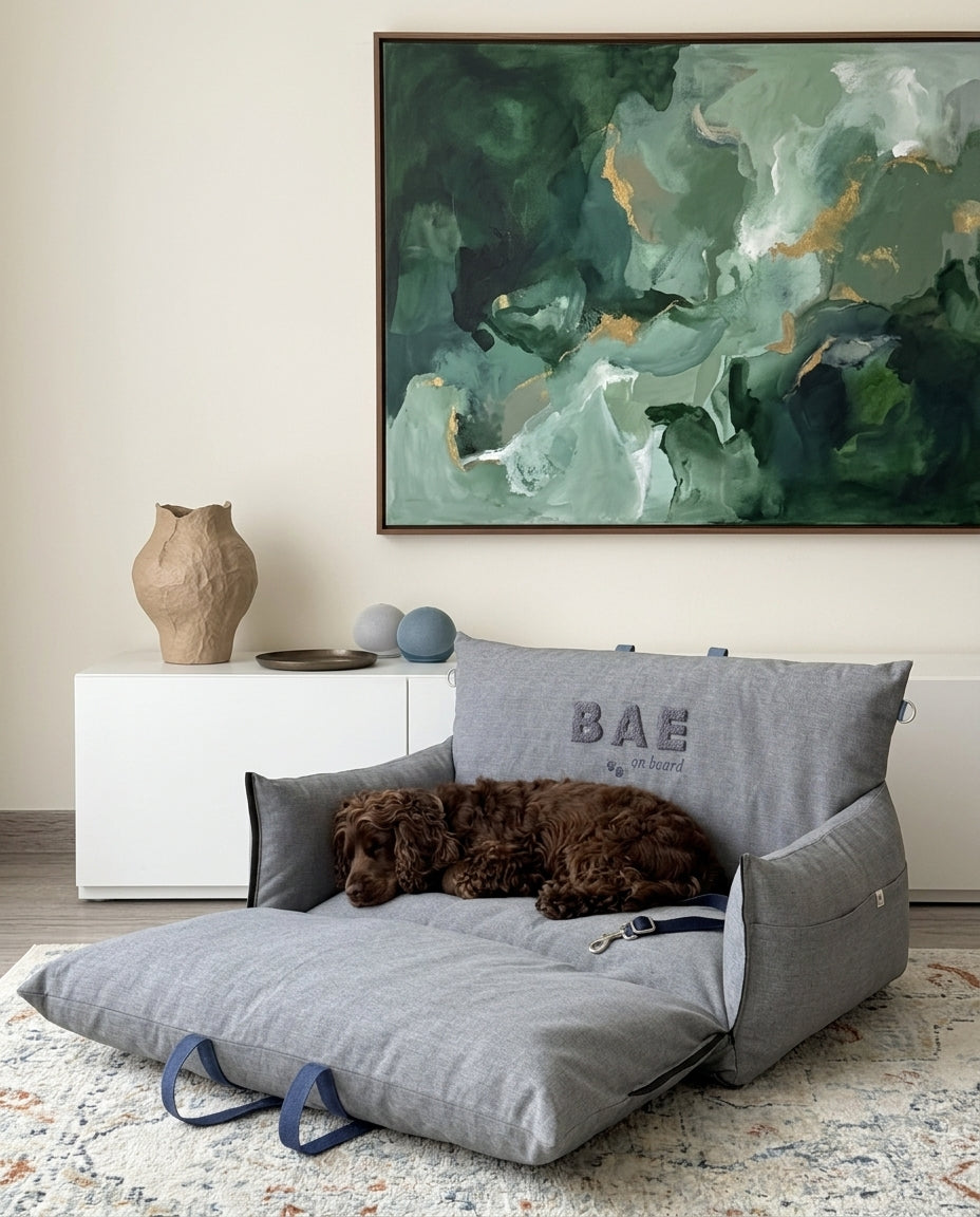 PoochMate UAE Travel Beds | Best Dog Car Seat Dubai| Car seats for large dogs | dog bed for car back seat| Dog car bed | Dog car bed for large dogs