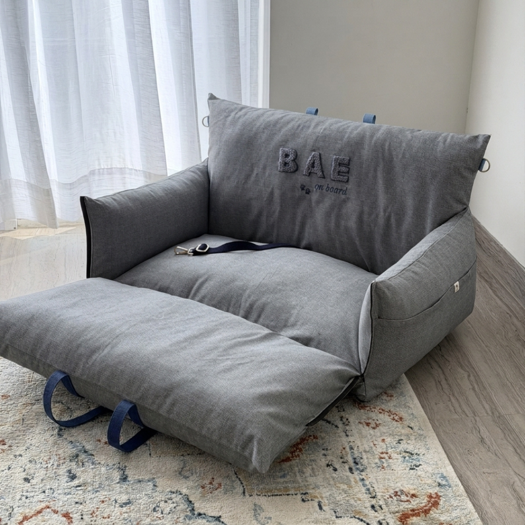 Dog Travel Beds | Car seats for dogs online Dubai | Large dog car seats Dubai| PoochMate UAE