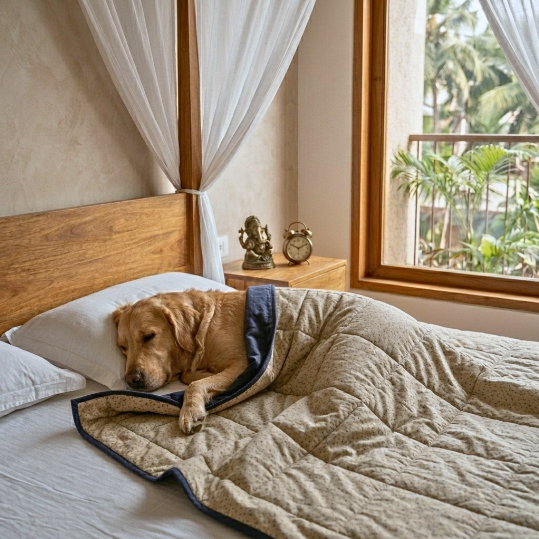 Cotton Pet Blankets | Soft Puppy Blankets | Washable pet blankets Dubai | Best Dog Blankets Dubai