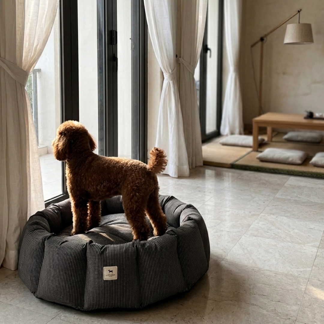Round dog beds for large dogs | Dog Beds online Dubai | Washable cotton dog beds online Dubai | Round dog beds Dubai | Best dog beds in Dubai