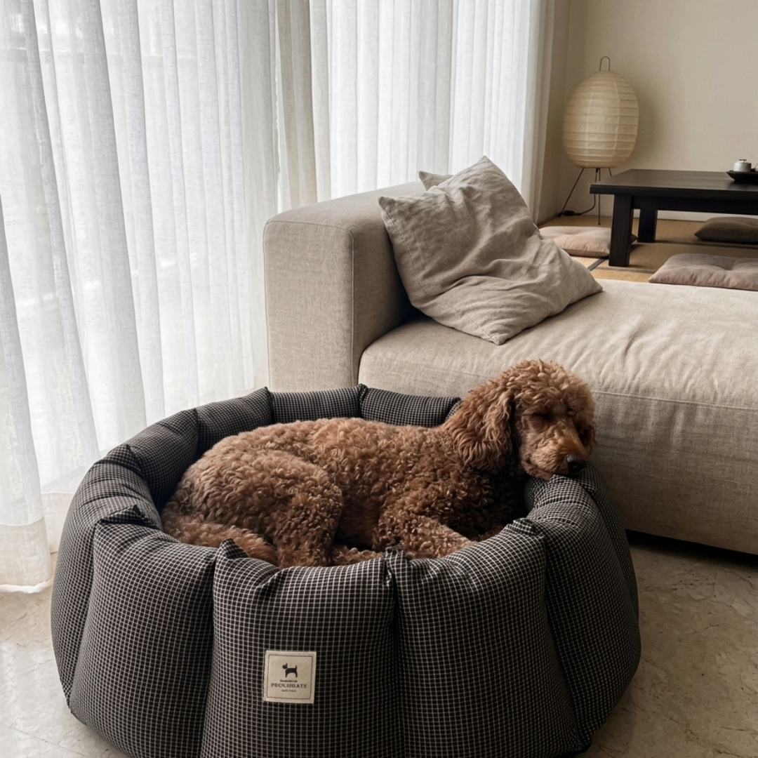 Round dog beds for large dogs | Dog Beds online Dubai | Washable cotton dog beds online Dubai | Round dog beds Dubai | Best dog beds in Dubai