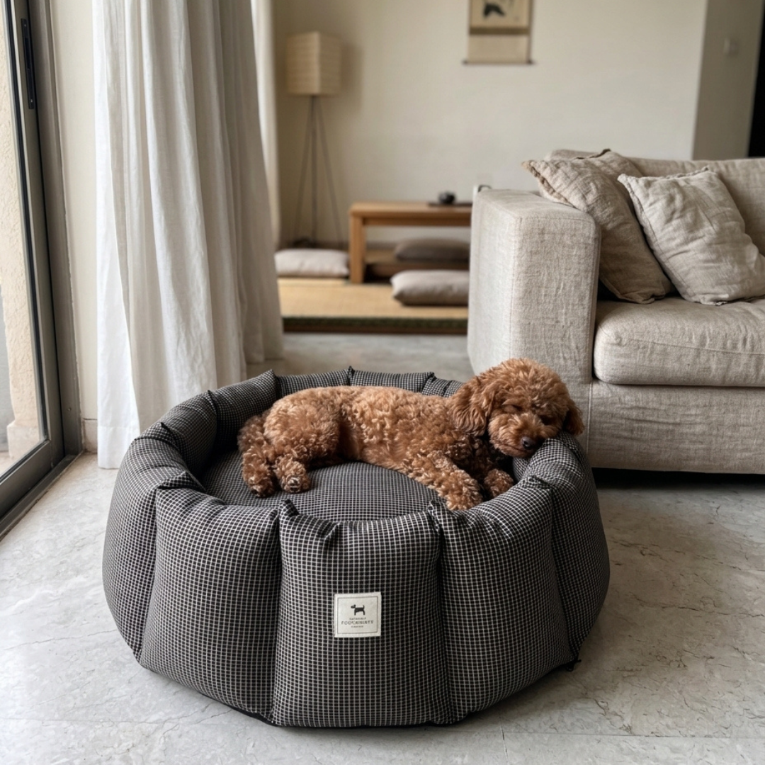 Round dog beds for large dogs | Dog Beds online Dubai | Washable cotton dog beds online Dubai | Round dog beds Dubai | Best dog beds in Dubai