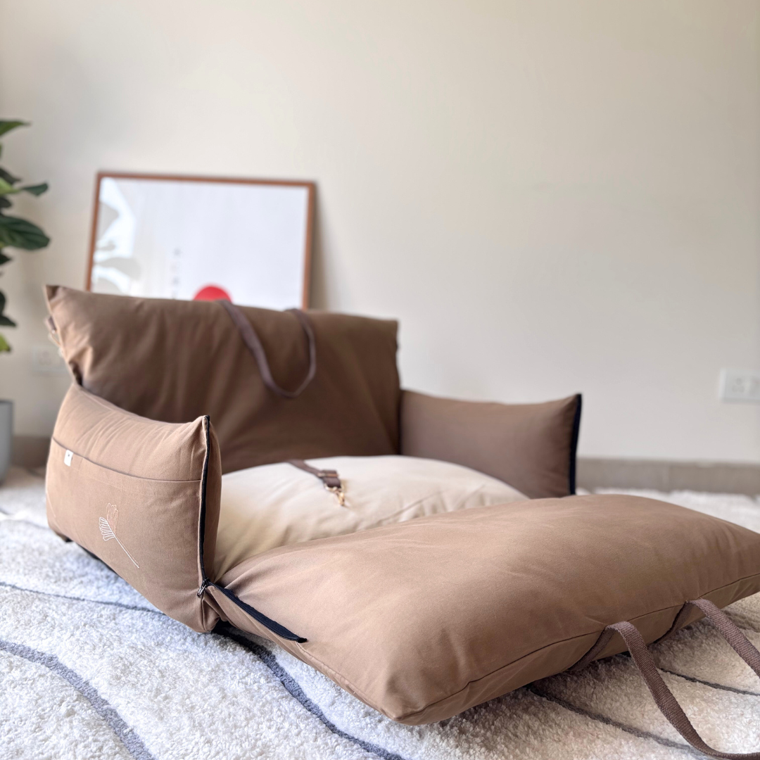Dog Beds with removable covers | PoochMate UAE Travel Beds