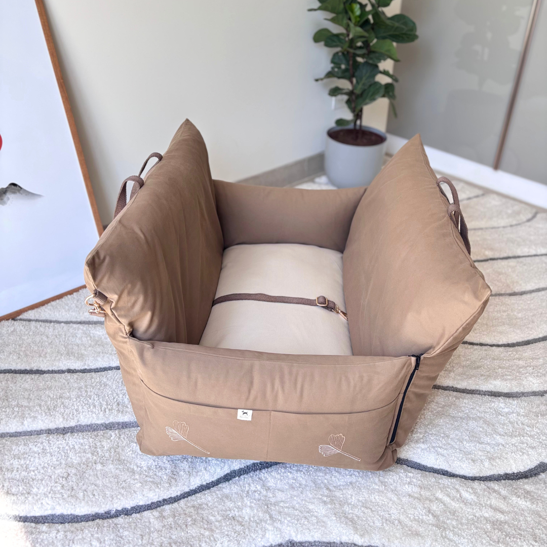 Dog Car Seats with cushions | Washable dog beds online Dubai