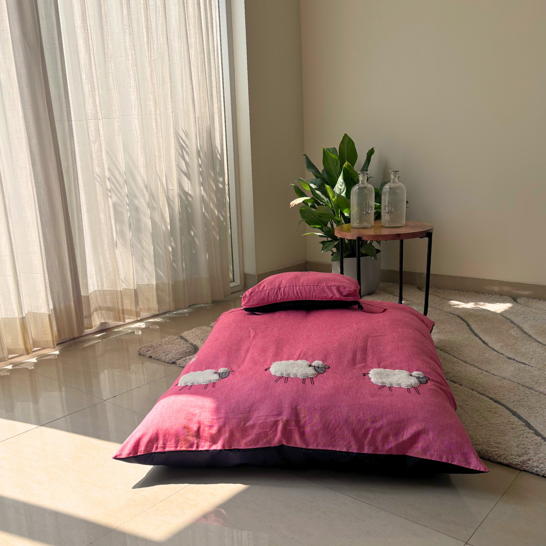 Flat Dog beds | Dog beds with washable covers | Cotton Dog Beds Online UAE