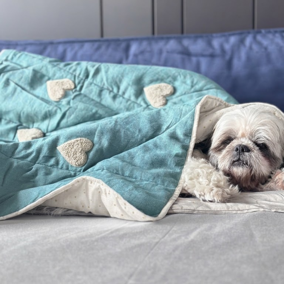 PoochMate Blanket | Soft cotton dog blanket Dubai| Soft blankets for pets Dubai | Best dog blankets online UAE