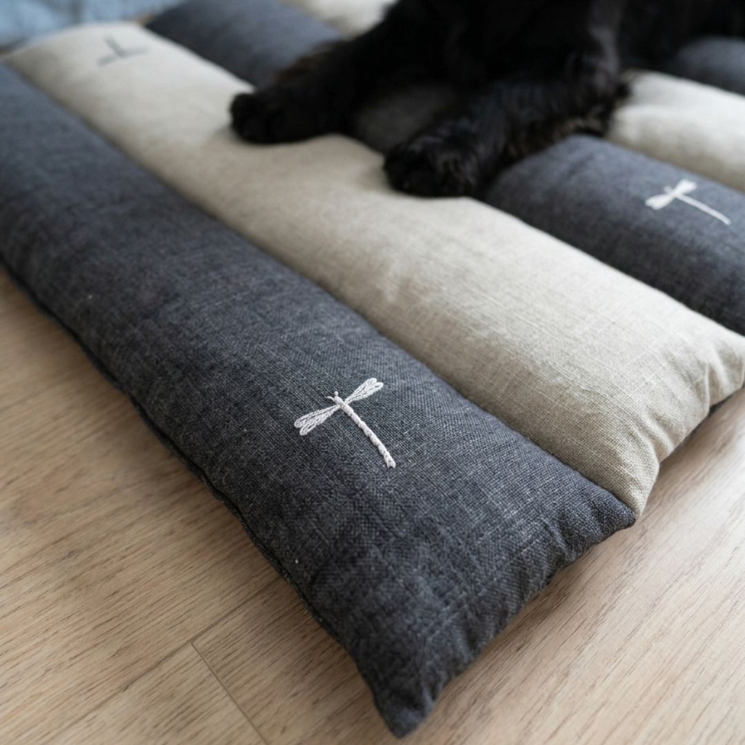 Cotton dog mats Dubai | Dog mats for sleeping |  Dog sleeping mat online UAE| Thick cotton crate mats for dogs Dubai | PoochMate UAE
