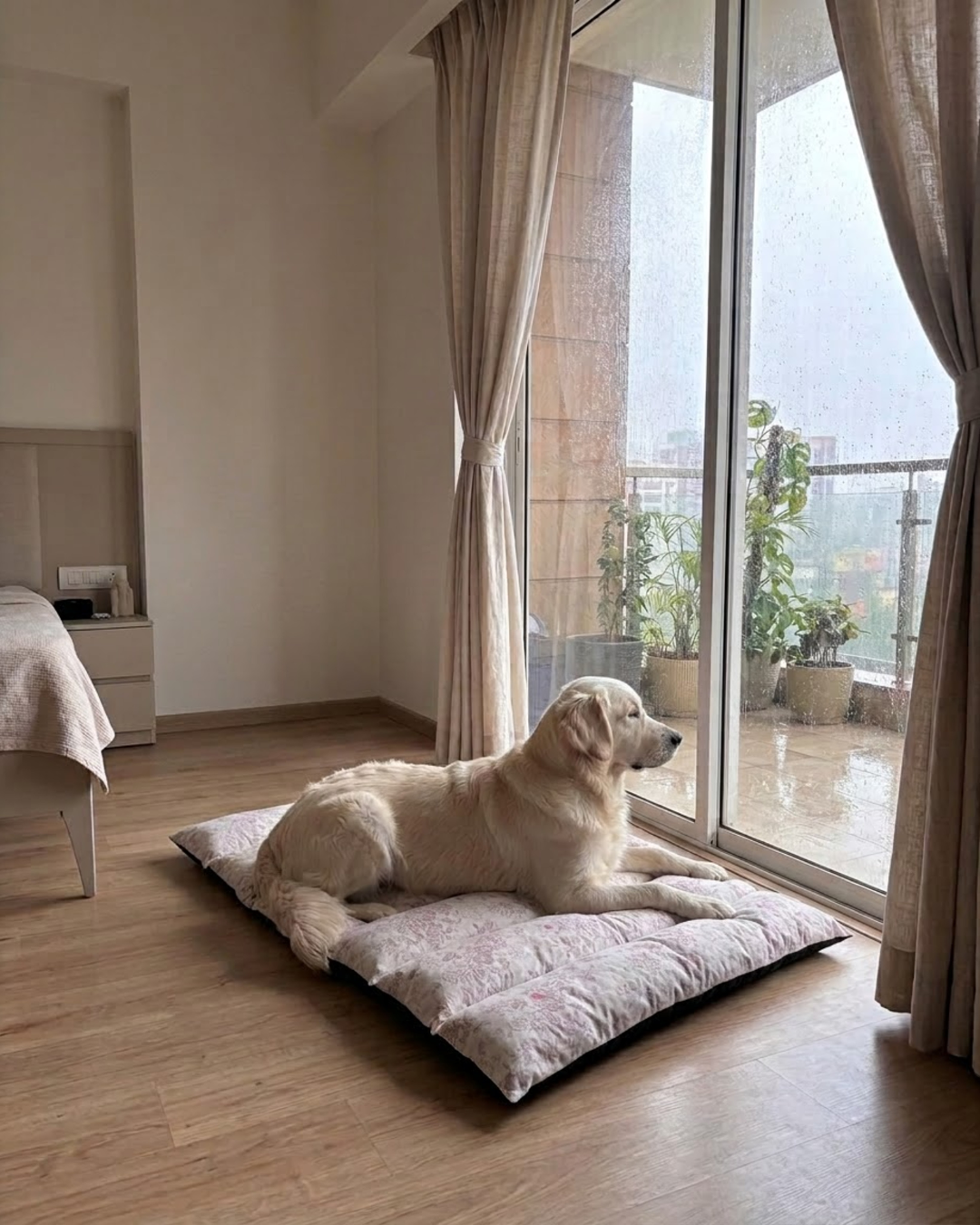 Cotton pet mats Dubai | Dog sleeping mat online UAE| Thick cotton crate mats for dogs Dubai | PoochMate UAE