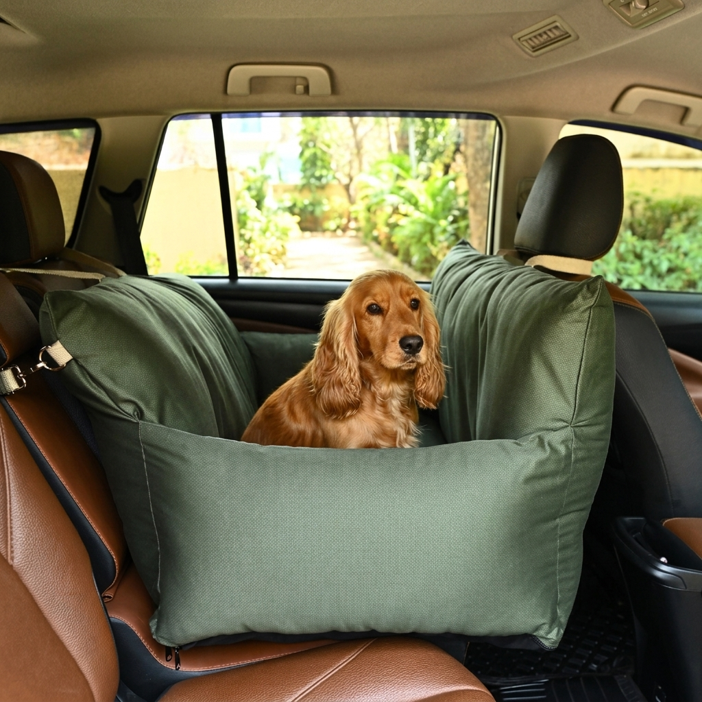 Medium Dog Travel bed | Car Seats for dogs online Dubai| Dog car bed for small dogs | Dog car seat for dogs online UAE