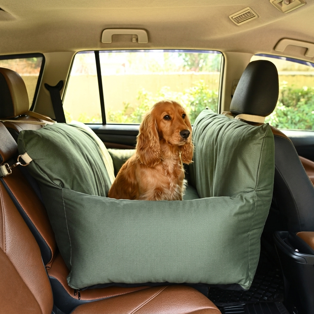 Medium Dog Travel bed | Car Seats for dogs online Dubai| Dog car bed for small dogs | Dog car seat for dogs online UAE