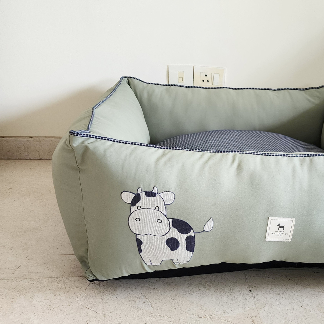 Washable Cotton Dog Beds | Dog Beds with removable covers