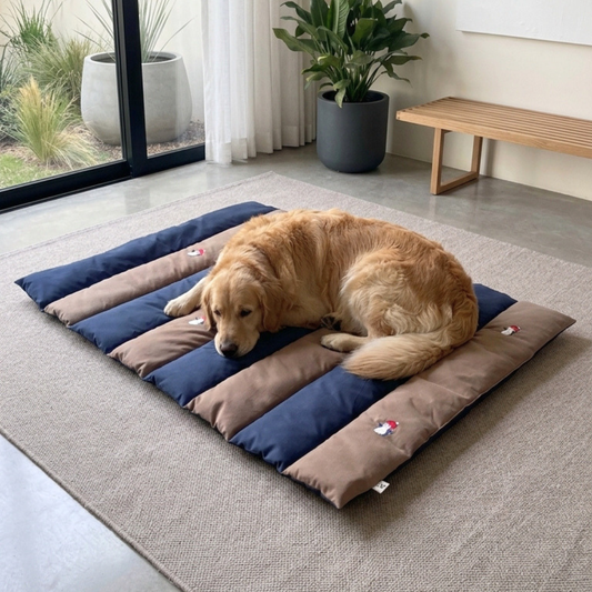 Cotton pet mats Dubai | Dog sleeping mat online UAE| Thick cotton crate mats for dogs Dubai | PoochMateUAE