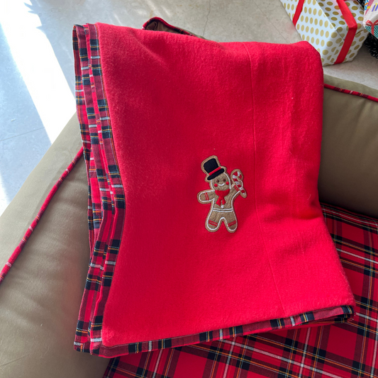 Christmas Dog Blanket | Red Fleece Dog Blanket UAE