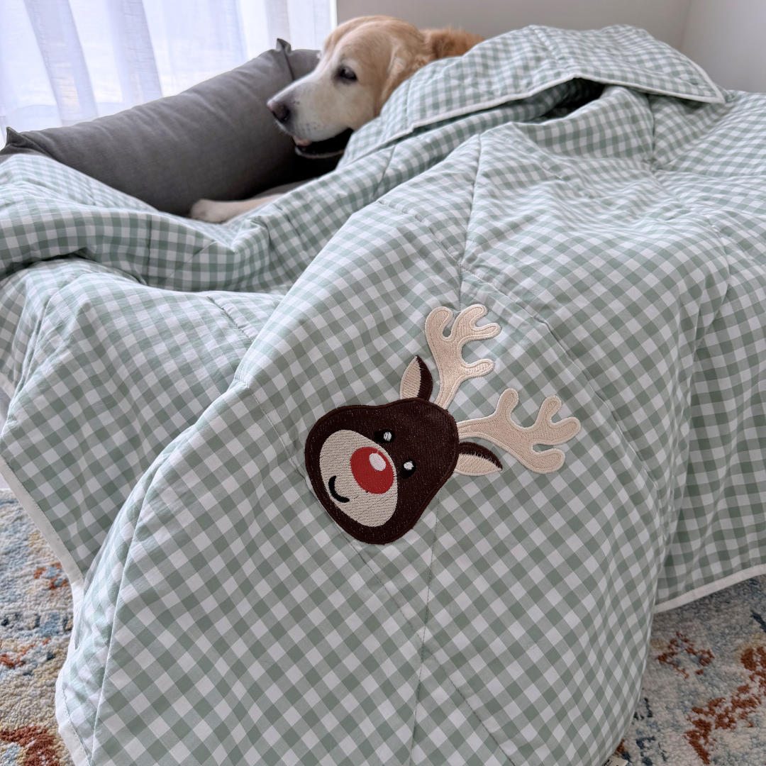 Cotton Pet Blankets Dubai | Soft Puppy Blankets | Washable pet blankets Dubai | Pet Blanket for bed