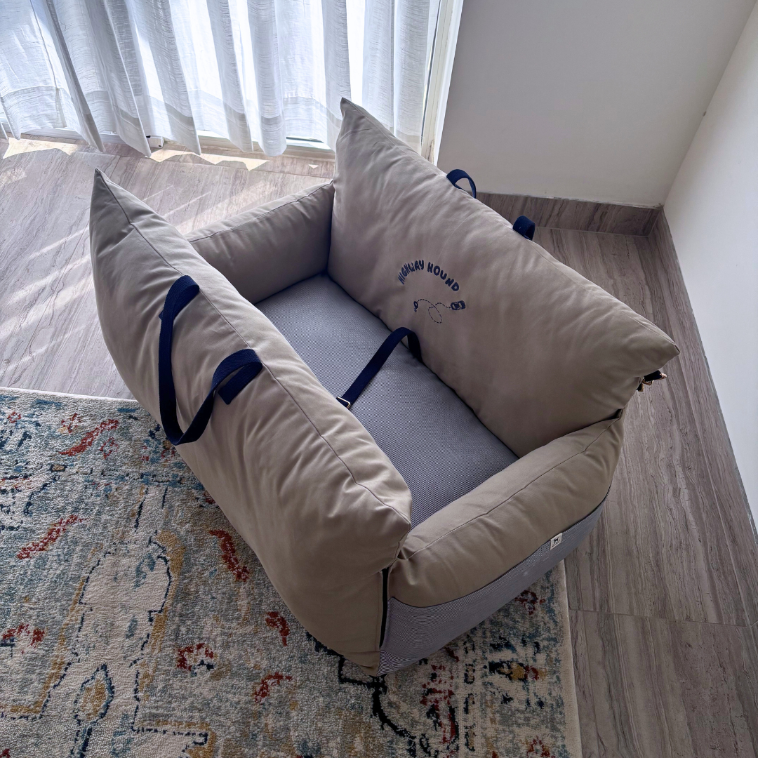 PoochMate Travel Bed for Large Dogs : Sawdust Highway Hound