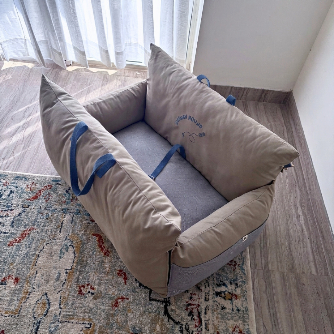 Dog Travel Beds | Car seats for dogs online Dubai | Large dog car seats Dubai| PoochMate UAE