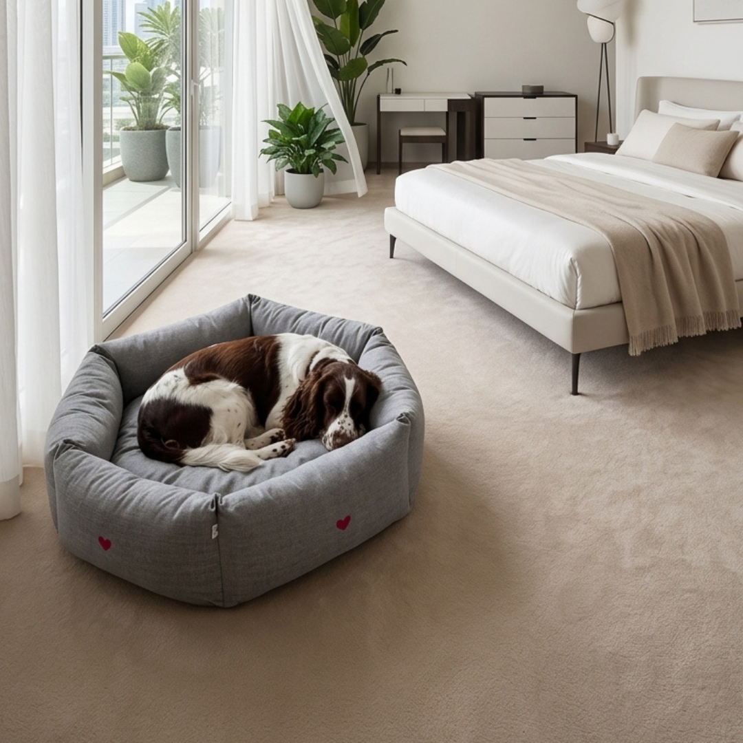 Round Washable Dog Beds Dubai | Best washable dog beds Dubai | Washable dog beds Dubai price | Washable cotton dog bed Dubai online