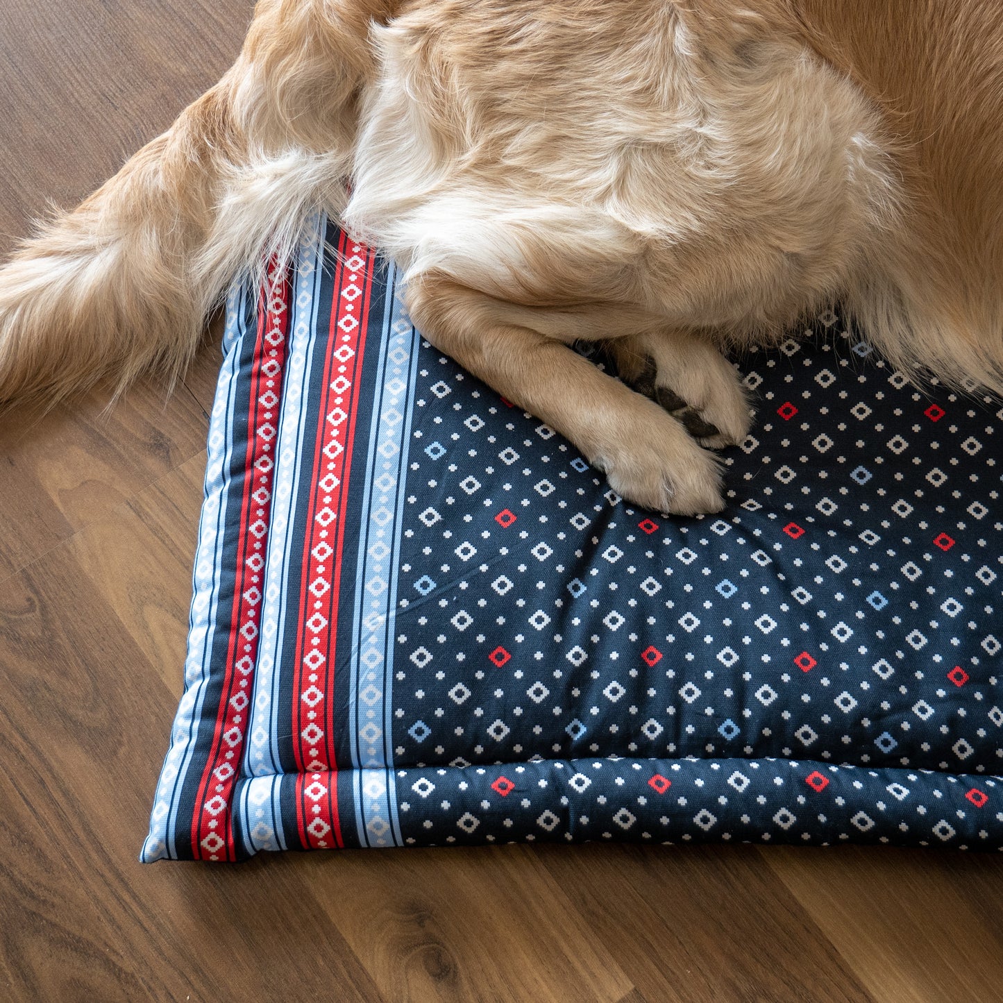 Washable cotton dog mats online Dubai| PoochMate Dog Beds