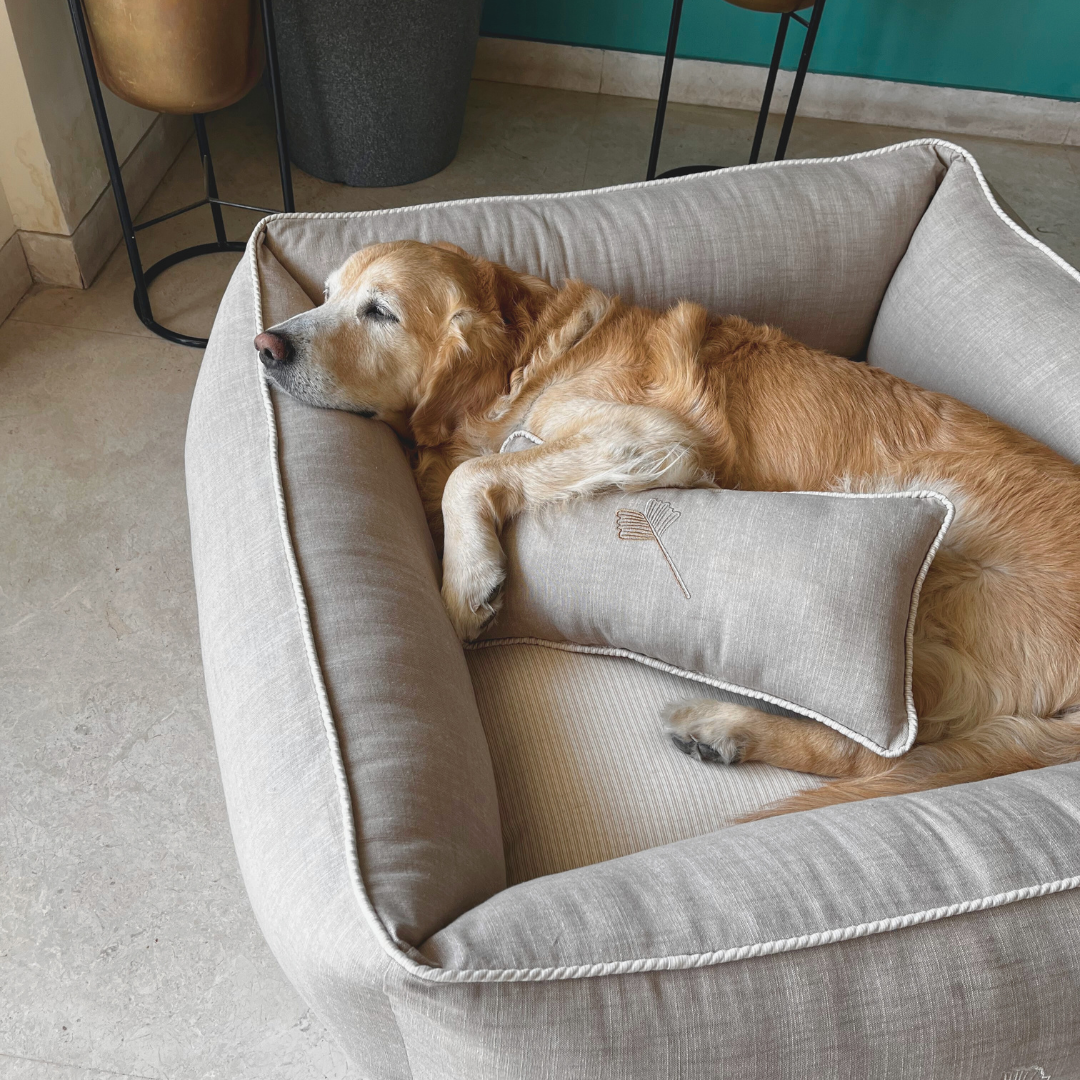 Linen dog beds Dubai | Large dog beds Dubai