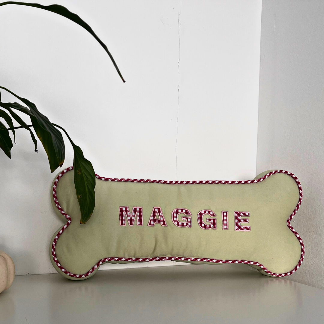 Dog pillow with name| Personalized gifts for dogs in Dubai
